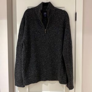 GAP 1/4 Zip Wool-Blend Sweater